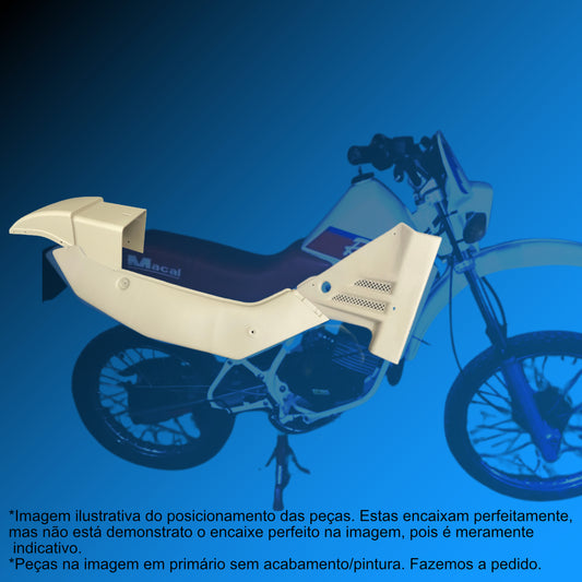 Mineralli P6R Trail Fairing Set