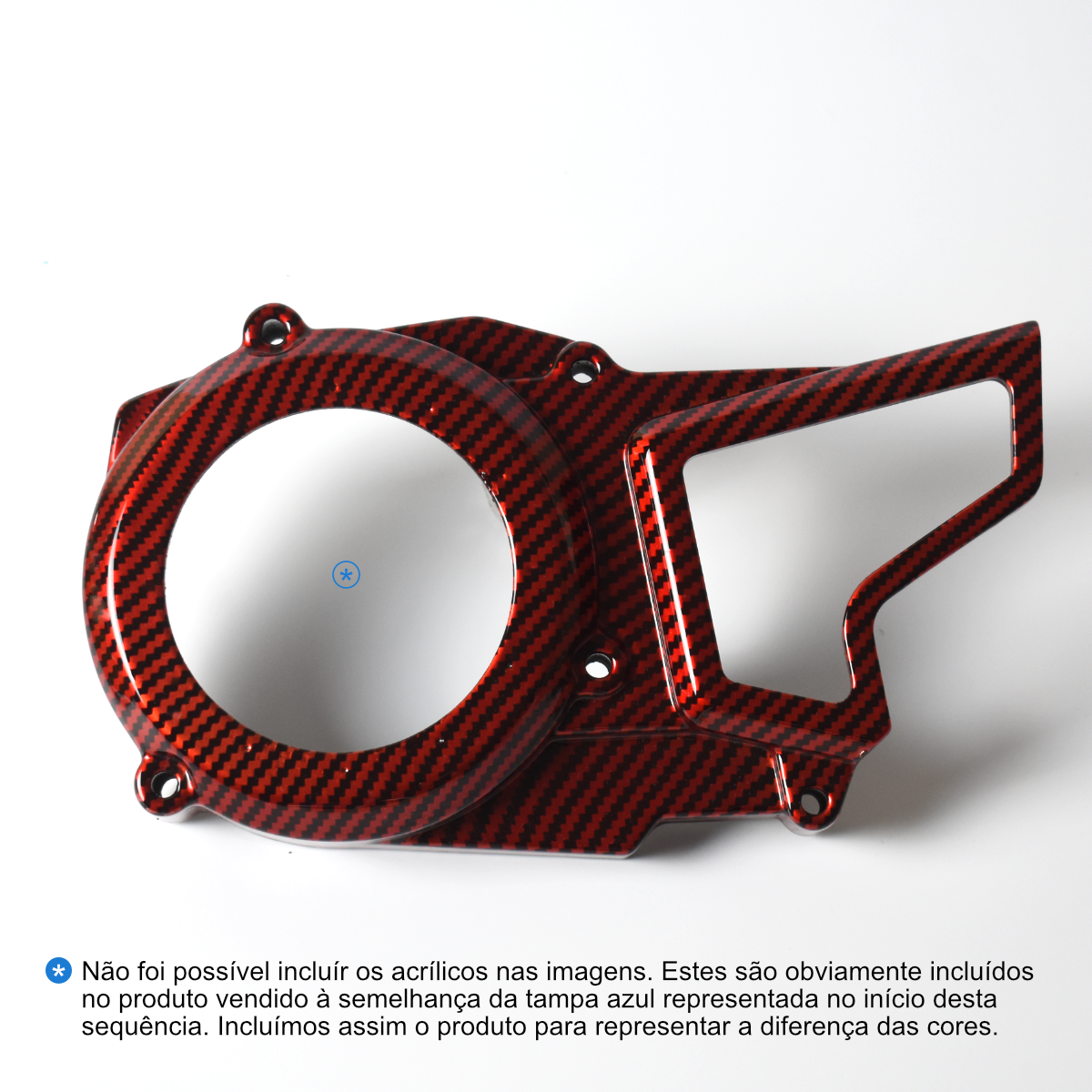 (NEW!) DT LCD 50cc Carbon Effect Engine Cover