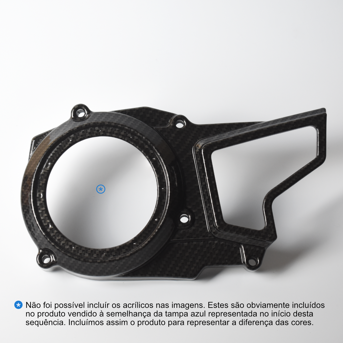 (NEW!) DT LCD 50cc Carbon Effect Engine Cover
