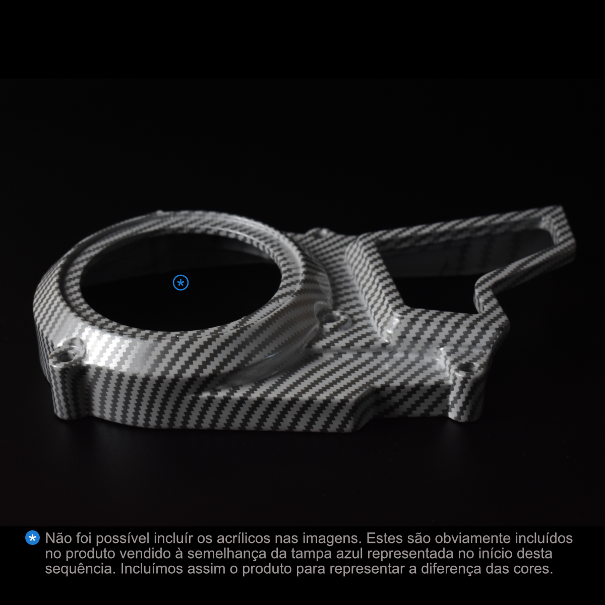 (NEW!) DT LCD 50cc Carbon Effect Engine Cover