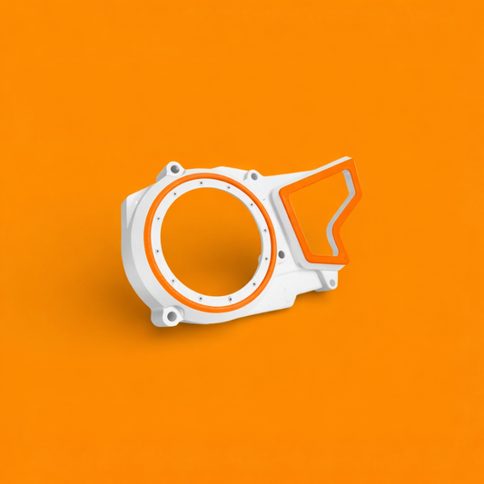 Tampa Elétrica Yamaha DT LC e LCD Branca [A101]