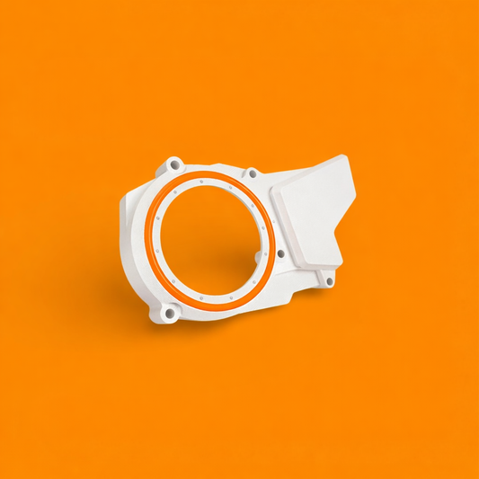 Tampa Elétrica Yamaha DT LC e LCD Branca (1 Acrilico) [A102]