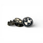 BMW 65mm Wheel Center Caps | BMW Colors or Black &amp; White (PACK OF 4)