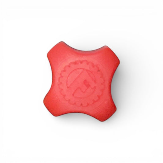 Famel Luggage Nuts | Original Black &amp; Red Logo [4 Units]